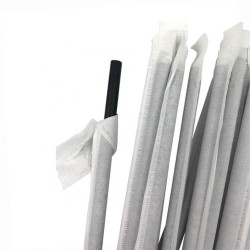 Paper drinking straws...