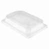Lids for sushi tray (212.94) 17x12x3.2cm 50pcs transparent