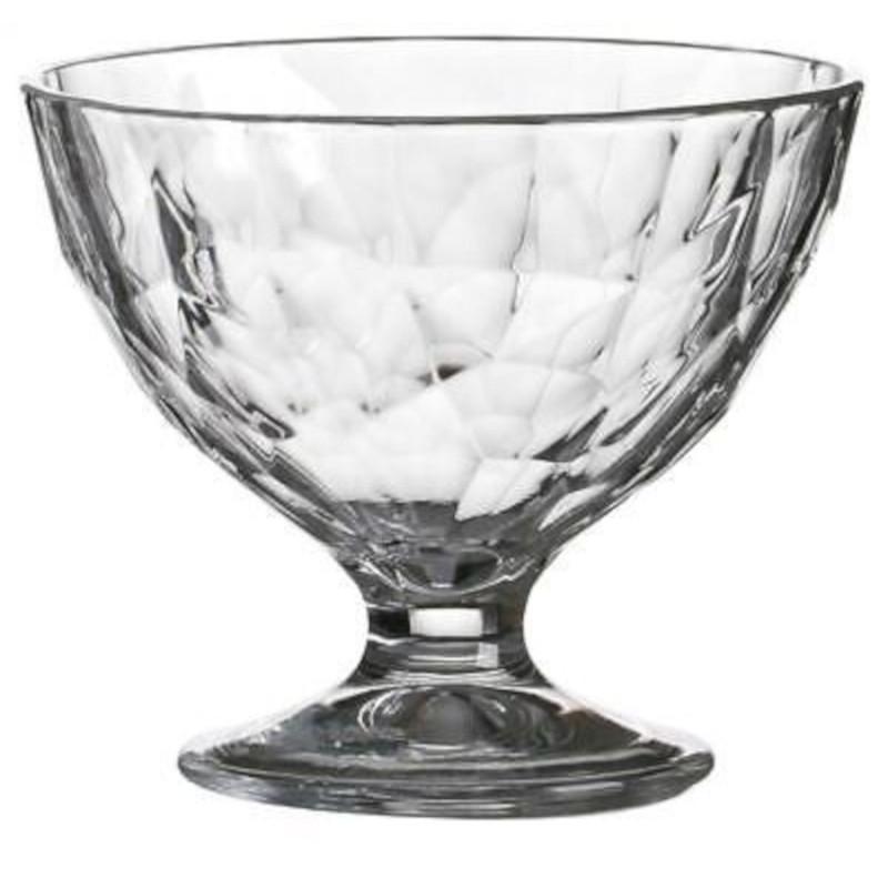 Ice cream bowl on foot DIAMOND 360ml