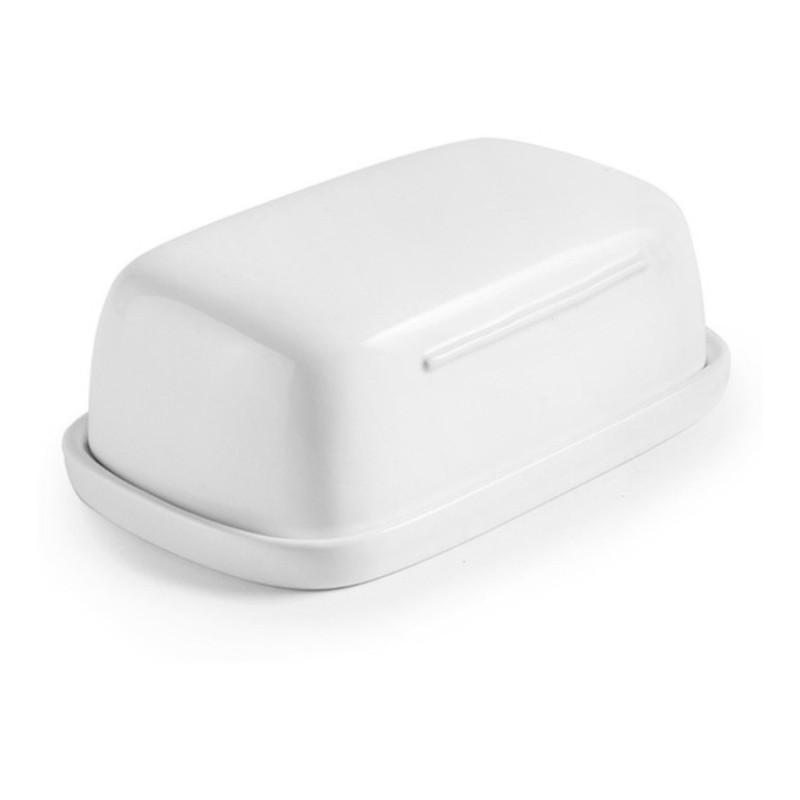 BUTTER DISH CERAMIC 16.5x10 h-6cm