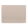 Placemat TOGO Leather look imitation, 33x45cm, taupe