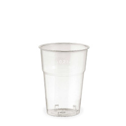 Drinking cups, plastic,...