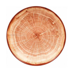 Šķīvis ø 27cm WOODART brūns