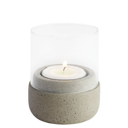 Tealight holder D6cm h-8cm