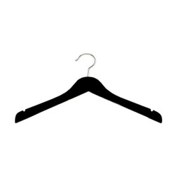 Hanger wood BASIC 44cm black