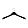 Hanger wood BASIC 44cm black