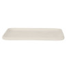 Rectangular plate 28.5x18cm INFINITY white