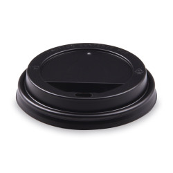 Lid dome 100pcs black