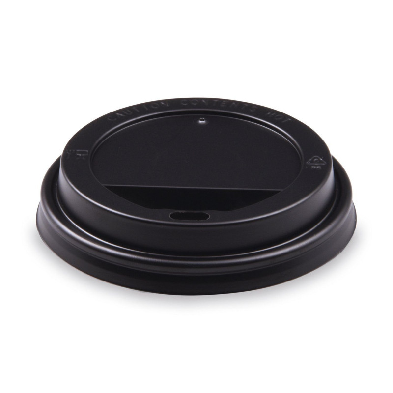 Lid dome 100pcs black