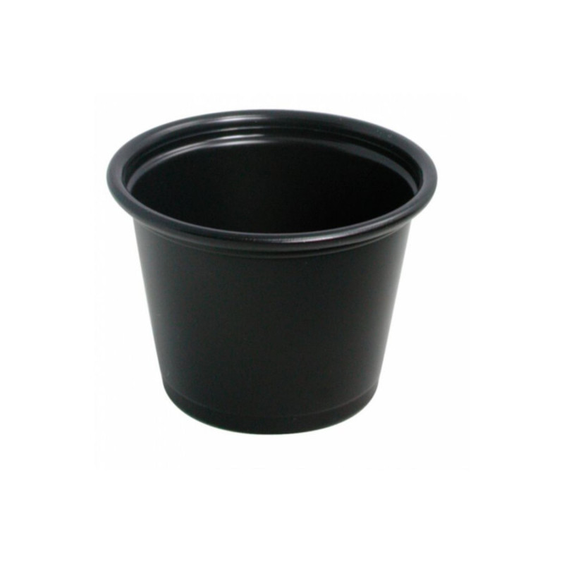 Small container 60ml 125pcs black