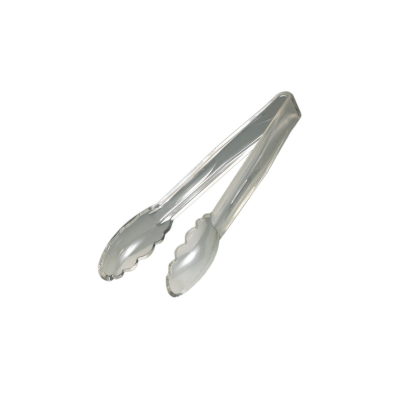 Serving tongs PC L-23cm clear