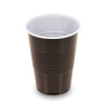 Thermo cup disposable 180ml 100pcs brown-white