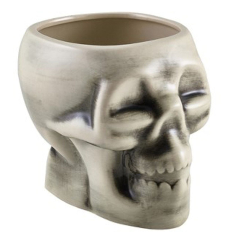 Stiklinė TIKI SKULL 800 ml balta