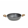 Casserole D 26cm h-6.8cm with 2 handles induction