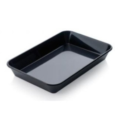 Food pan 35x24x4cm black