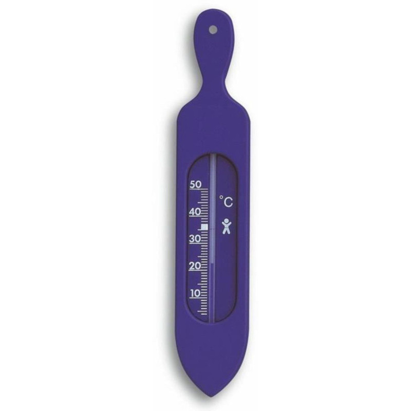 Bath thermometer 195x37x11mm 20g blue
