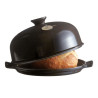Bread Cloche 34x28.5x16.5cm 4.5L charcoal