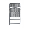 Chair 50x52 cm h-81 cm foldable grey