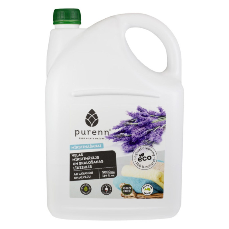 5L lavandino ir alvejų plovimo minkštinimo ir lašinimo priemonė ECO