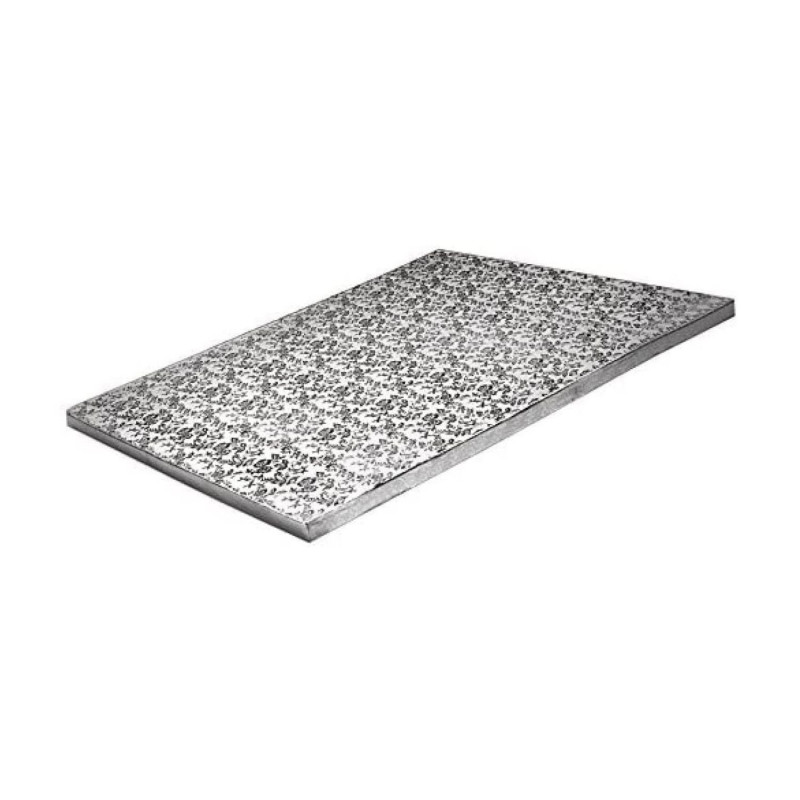 Cakeboard 30x40cm h-1.2cm silver