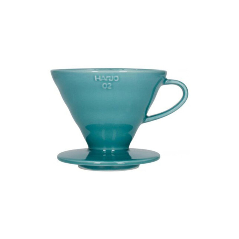 Hario V60-02 Керамический фильтр бирюзовый
