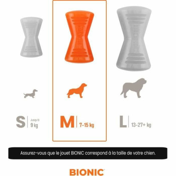 Suņu rotaļlieta Bionic Urban stick Oranžs 12 cm M Kauls,,,