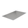 Baking tray 60x40cm, with 2x45° sides, alu