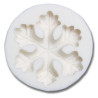 Form snowflakes embossed silicone 6.5cm