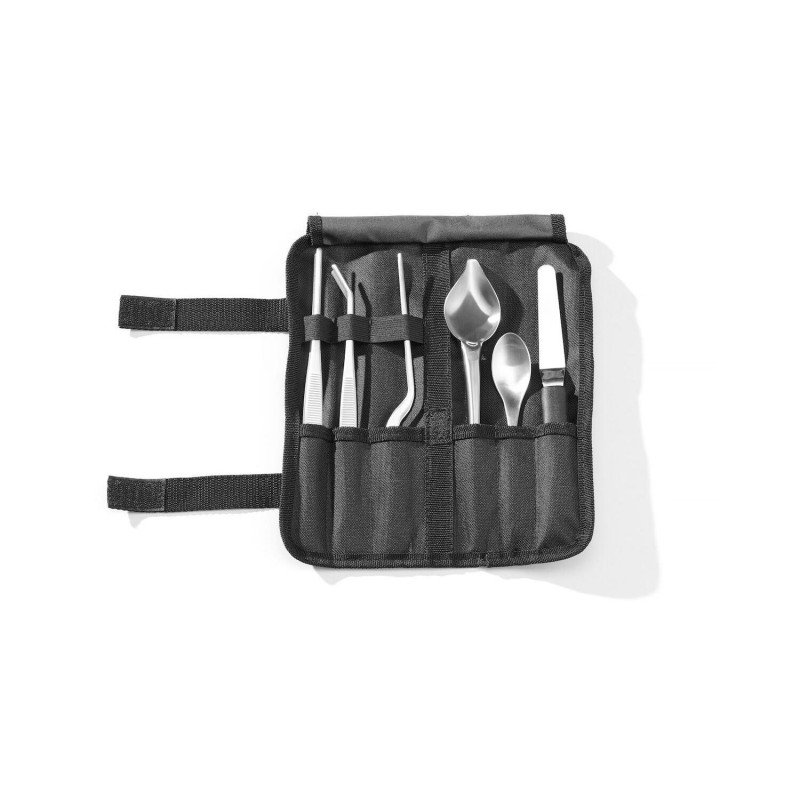 Chef plating set, 6 pcs, satined, HENDI