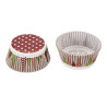 Paper cupcake liners - Yummy Christmas - 50 pieces D5/7 h-3cm