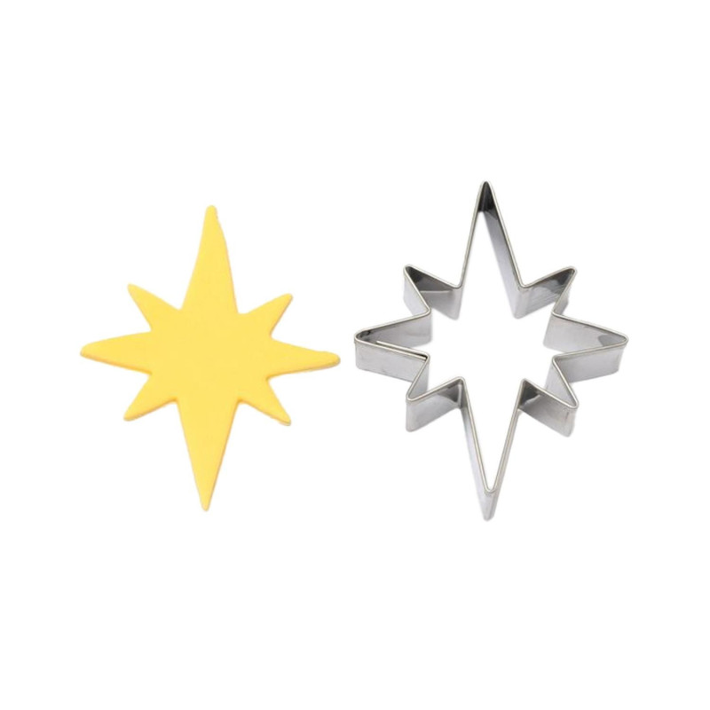 Cookie cutter Snowflake St/S 7.5x6cm