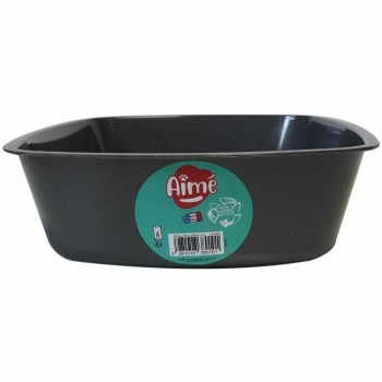 Kačių kraiko dėžutė Aimé Juoda 43 x 31 x 10 cm Plastmasinis,,,