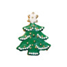 Cookie cutter CHRISTMAS TREE WITH STAR 9.5cm