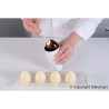 Silicone mould D50 h-73mm 5x100ml MUL 3D EGG
