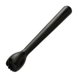 Tempel plastikust 22cm must