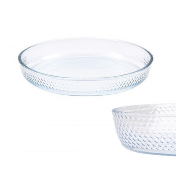 Indas kepimui stikl. 3.2L 35*24.4*6.6cm oval