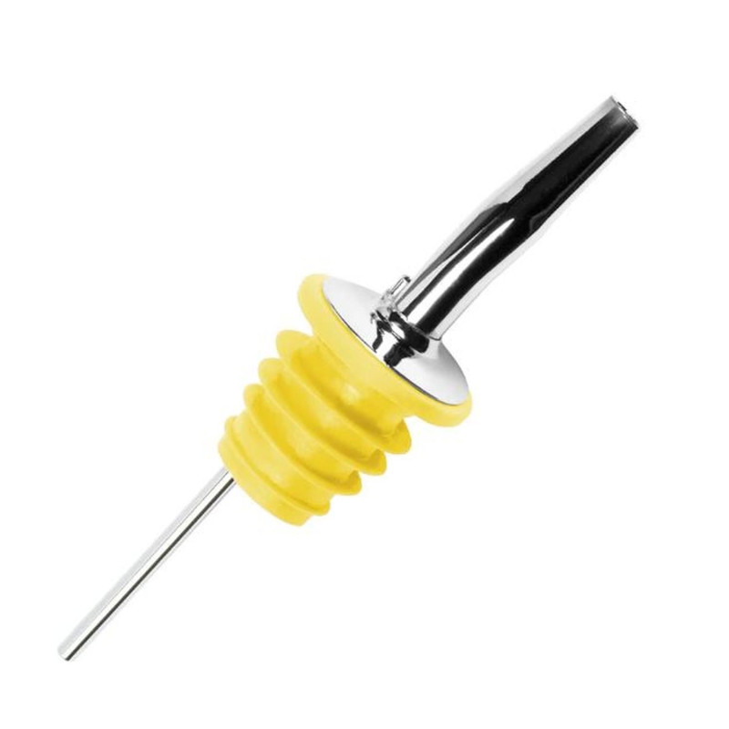 Metal Pourer Yellow Cork