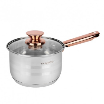 Puodas nerūd. pl. 16cm 1.9L ilga rankena BARI AU