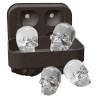Ice mold Skulls, silicone