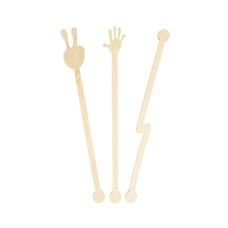 Bamboo Stirrer Longdrink 14cm 100pcs