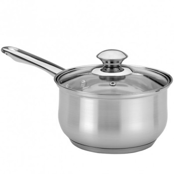 Puodas nerūd. pl. 14cm 1.2L ilga rankena CORI 12