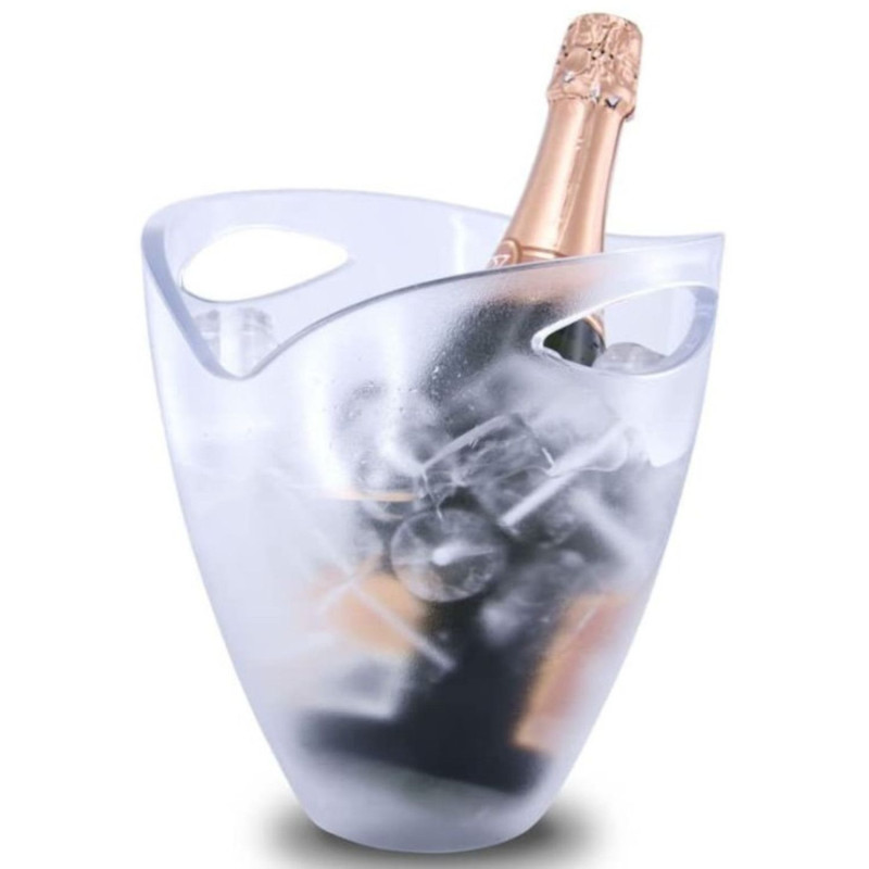 Ice bucket transparent
