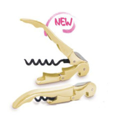 Double lever corkscrew GOLD...