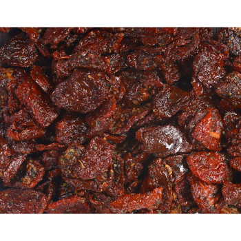 Saulē kaltēti tomāti ar sāli un zaļumiem 200g