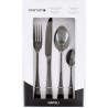 Cutlery set 16pcs NAPOLI BLACK