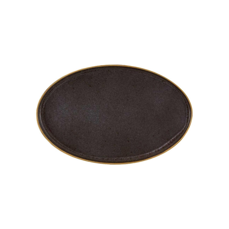 Lėkštė GOLD STONE BRONZE 41x26cm