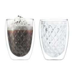 Double wall glass cup 2pcs....