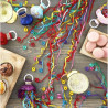 Air Streamer, 4 pcs./bag D6 h-9cm coloured