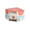 Aromatic candle in a glass container D9 h-6.3cm 24h FRESH COTTON