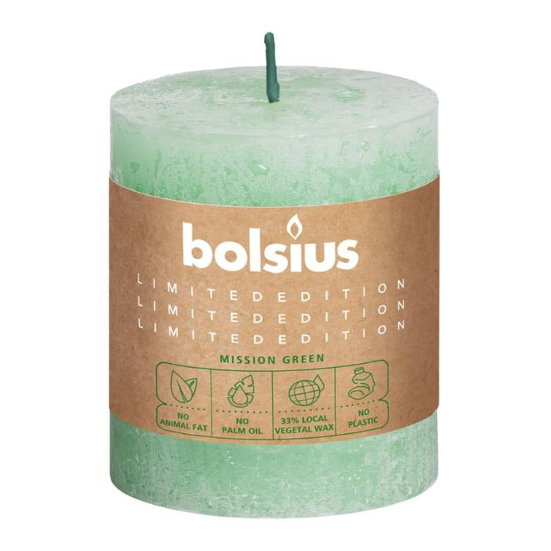 Pillar candle h-8cm, D6.8cm Water [4]